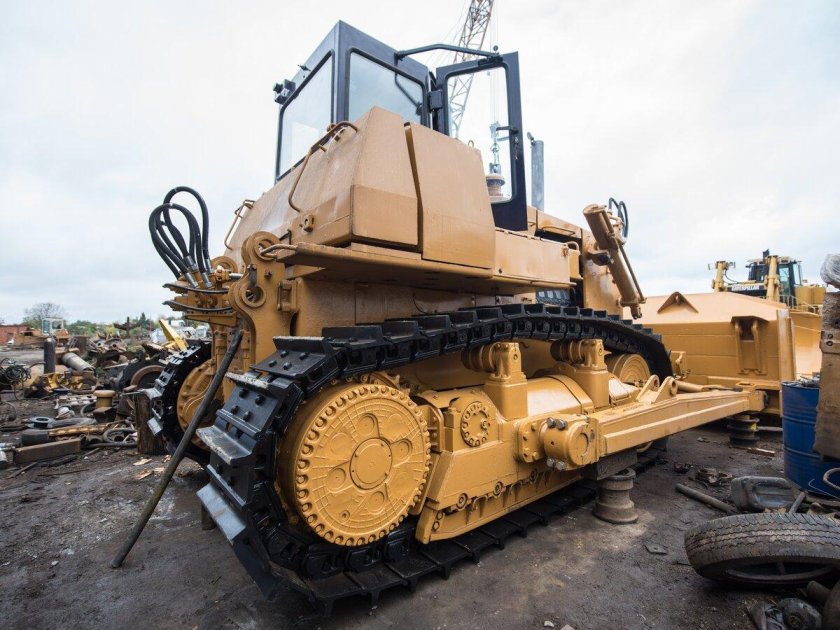 Бульдозер чтз б10м