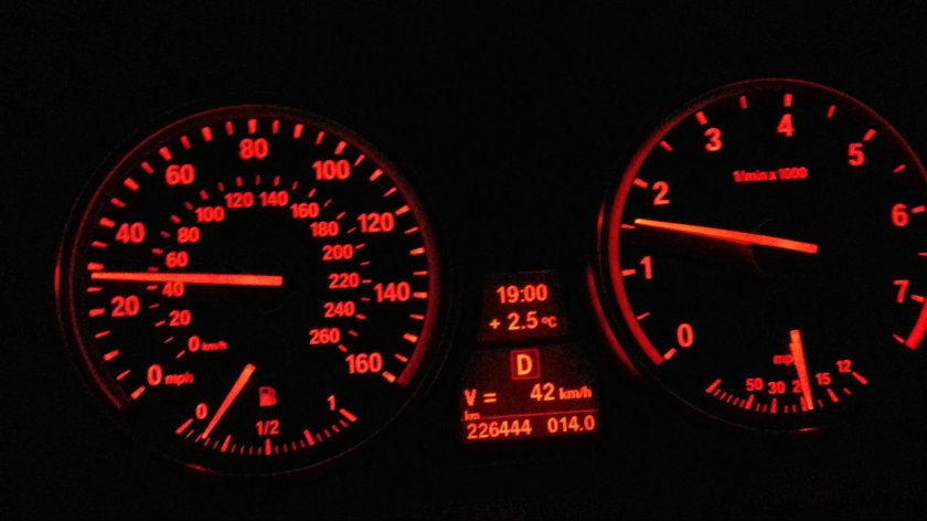 Bmw x7 спидометр