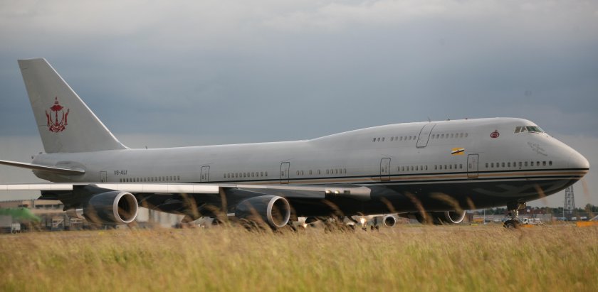 Boeing 747 Султана Брунея