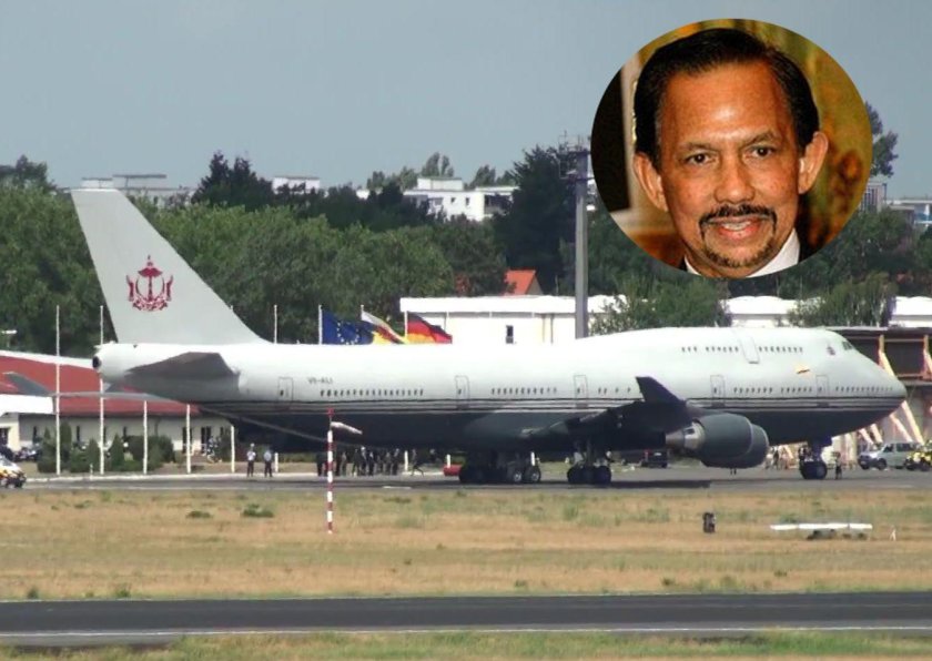 Хассанал Болкиах самолет