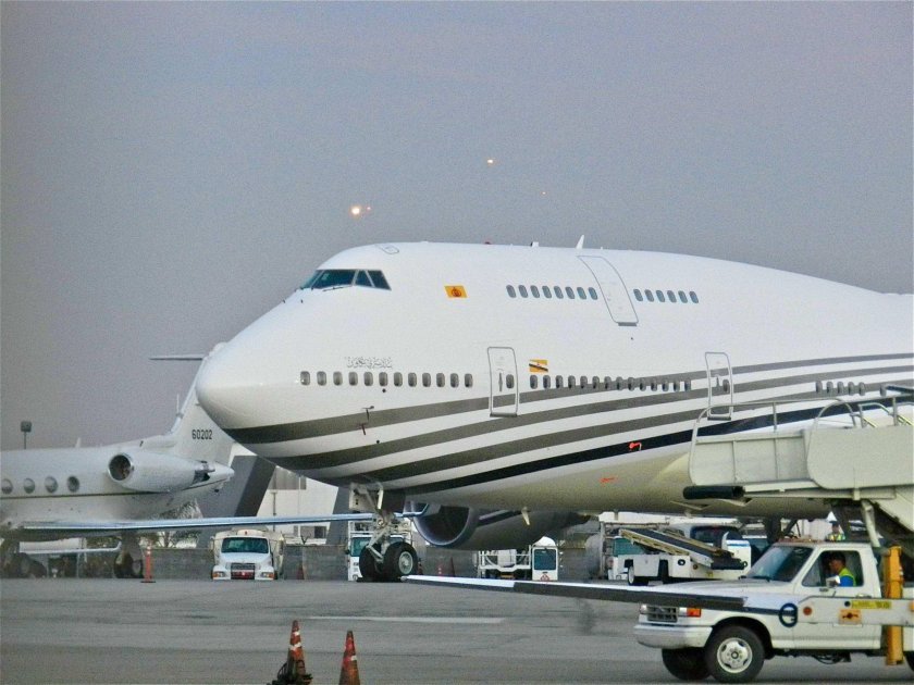 Boeing 747 Султана Брунея