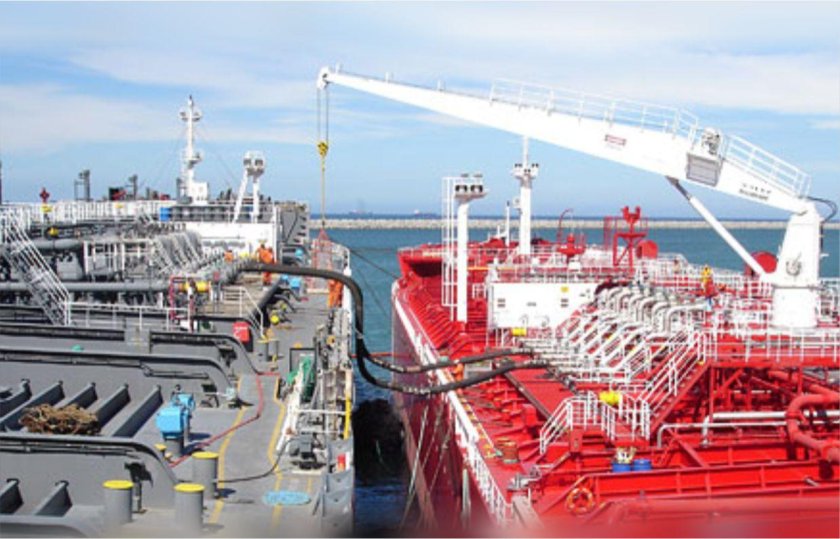 Манифольд на танкере