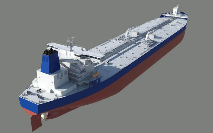 Строение нефтеналивного танкера