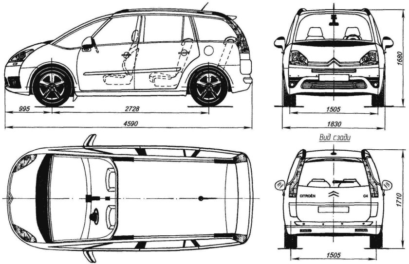 Ситроен гранд с 4 пикассо