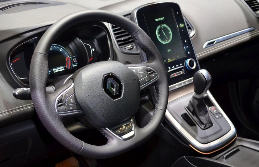 Рено гранд сценик 2017 салон