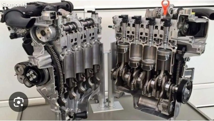 Двигатель в разрезе