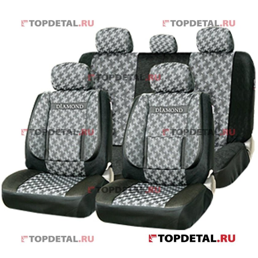 Чехлы Автопрофи универсальные жаккард