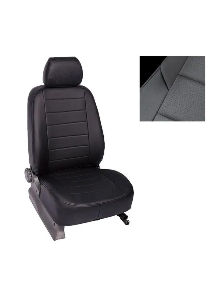 Чехлы из экокожи seintex для skoda kodiaq active