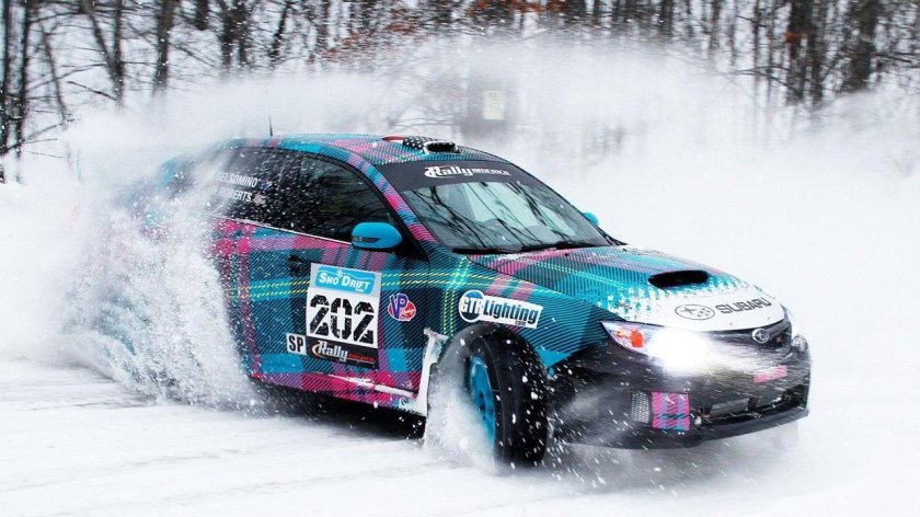 Субару Импреза ралли дрифт