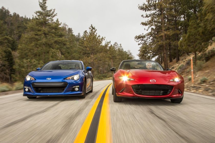 Тойота Супра и Субару брз