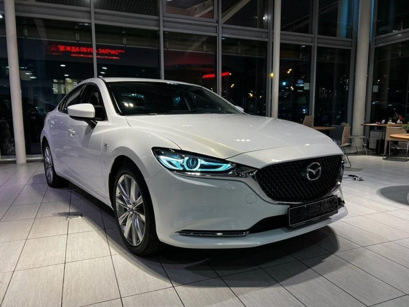 Mazda 6 2021 белая