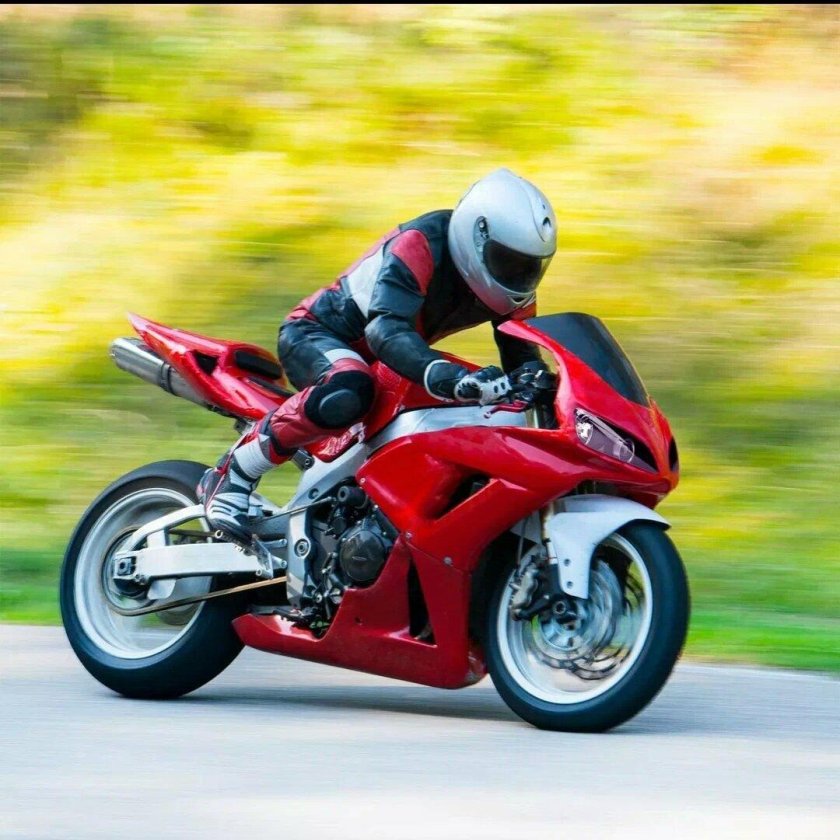 Езда на мотоцикле