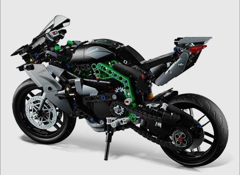 Конструктор мотоцикл kawasaki