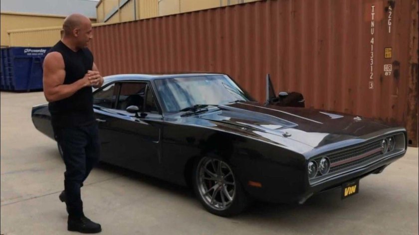 Dodge Charger 1970 вин дизеля