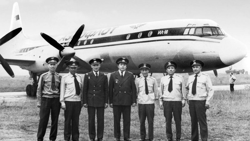 Самолет ил-18в, Аэрофлот (СССР).