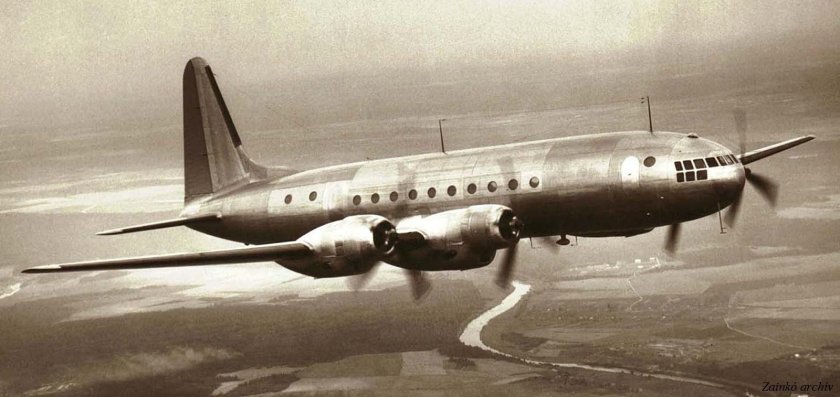 Ил-18 поршневой