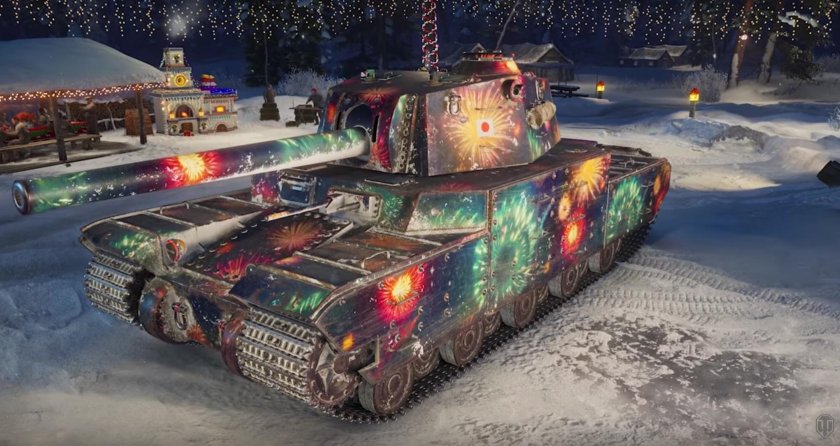Новогодний World of Tanks Blitz