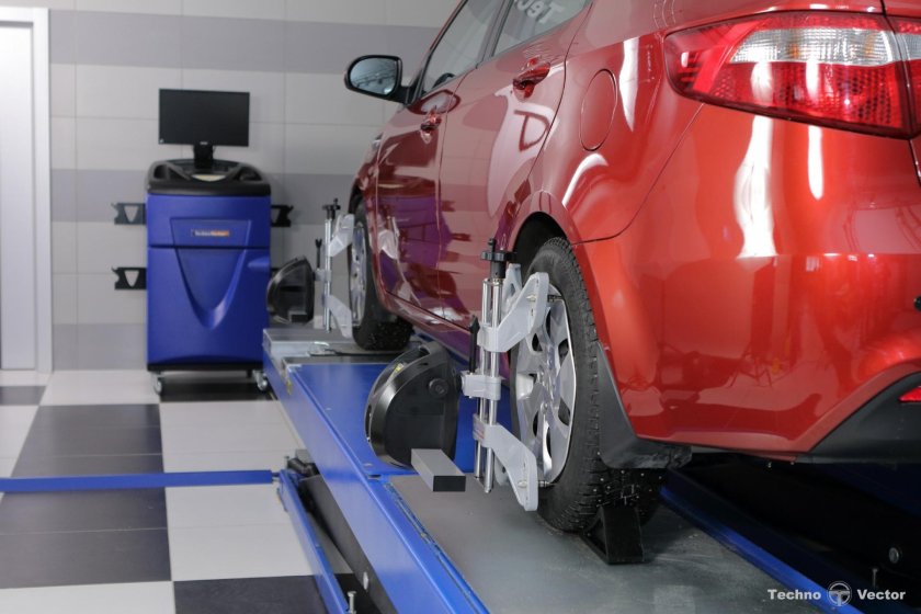 Стенд сход развал Техновектор 7