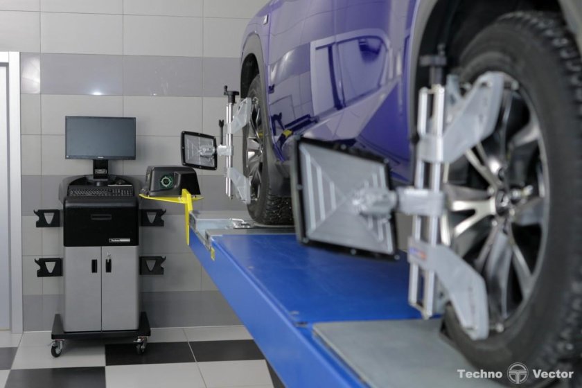 Стенд сход развал Техновектор 7