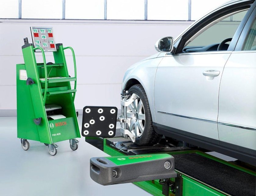 Bosch FWA стенд сход развал