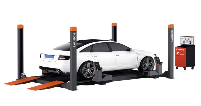 Развал схождение launch x931