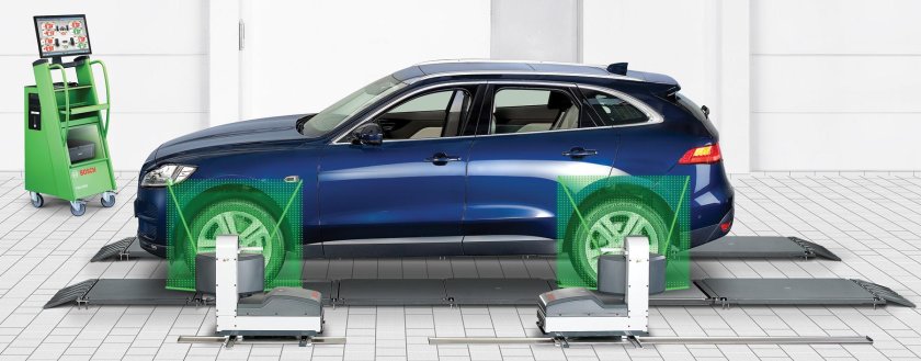 Стенд развал-схождения Bosch