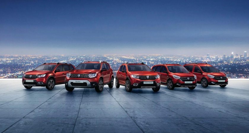 Dacia Модельный ряд