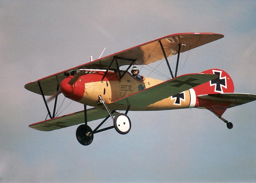 Биплан Albatros d.III