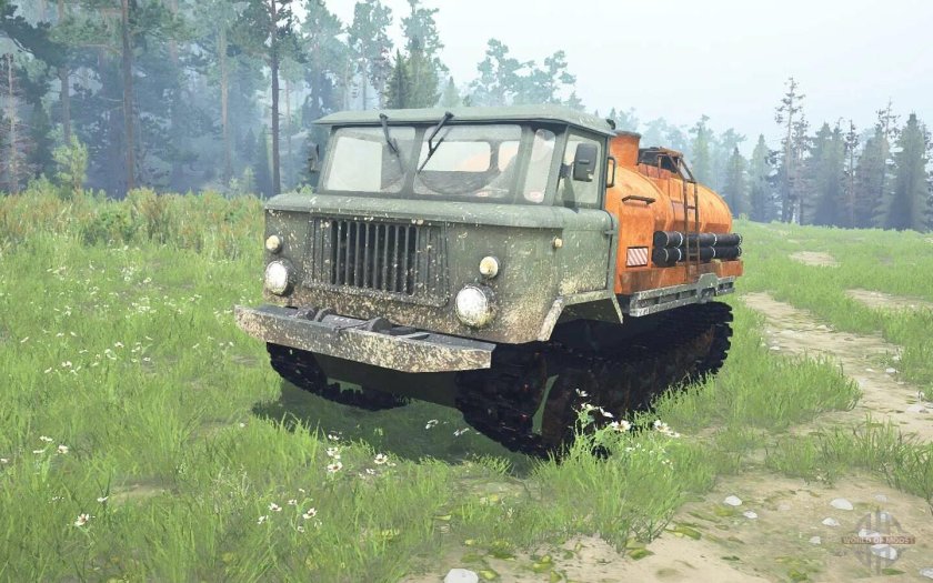 ГАЗ 66 гусеничный