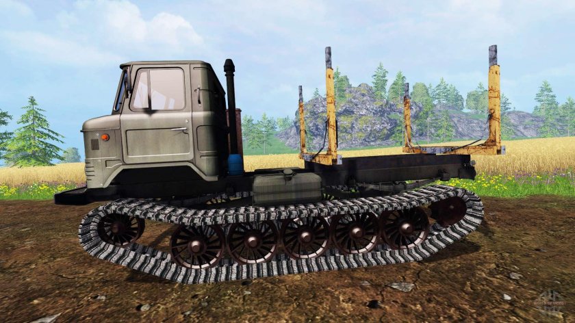 ГАЗ 66 гусеничный