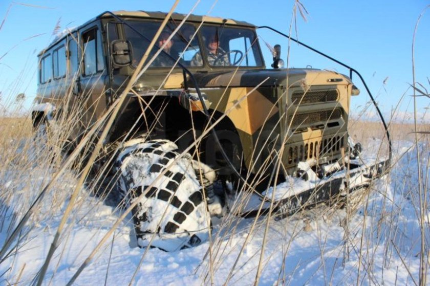 ГАЗ 66 болотоход