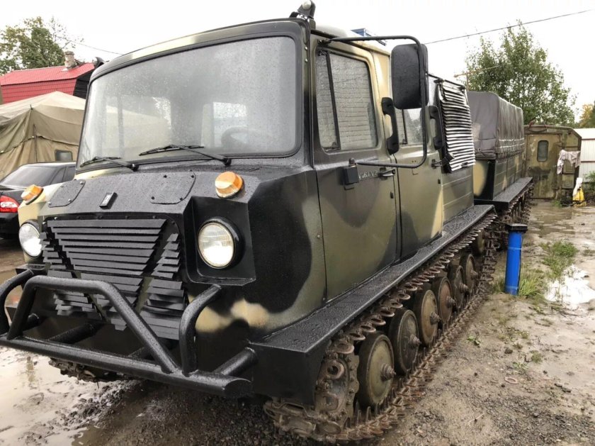ГАЗ 66 гусеничный