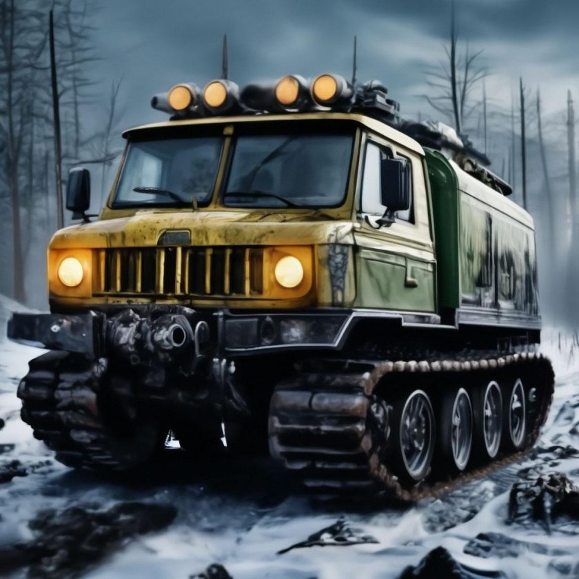 Вездеход газ