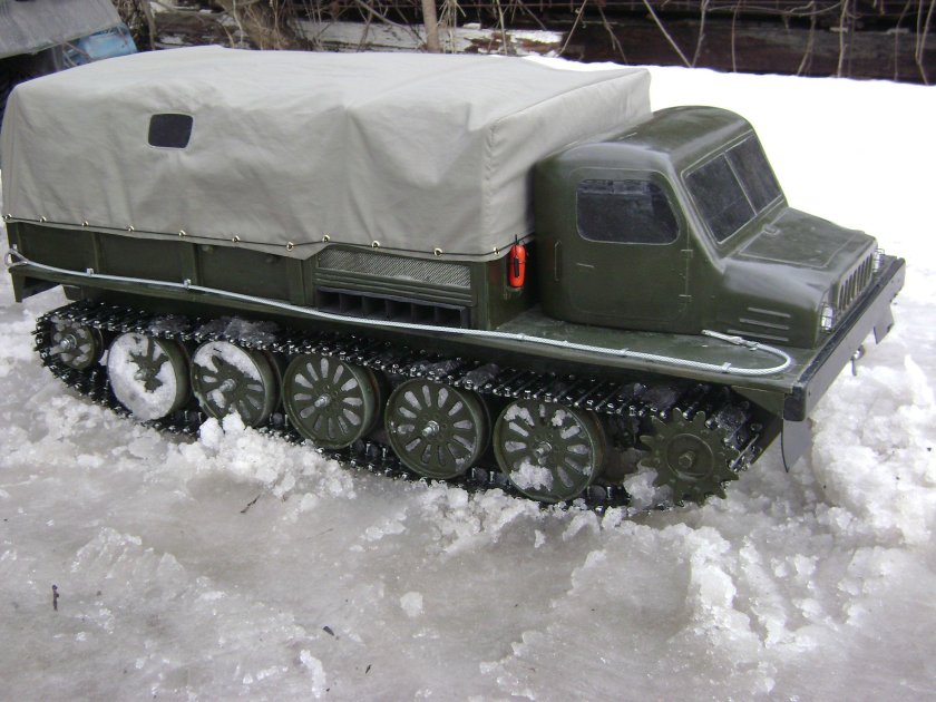 ГАЗ 66 гусеничный