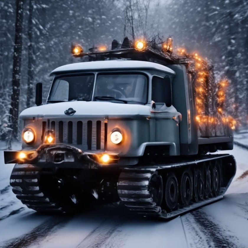 Вездеход газ