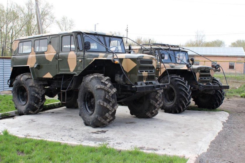 Вездеход из ГАЗ 66