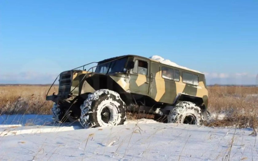 ГАЗ 66 болотоход