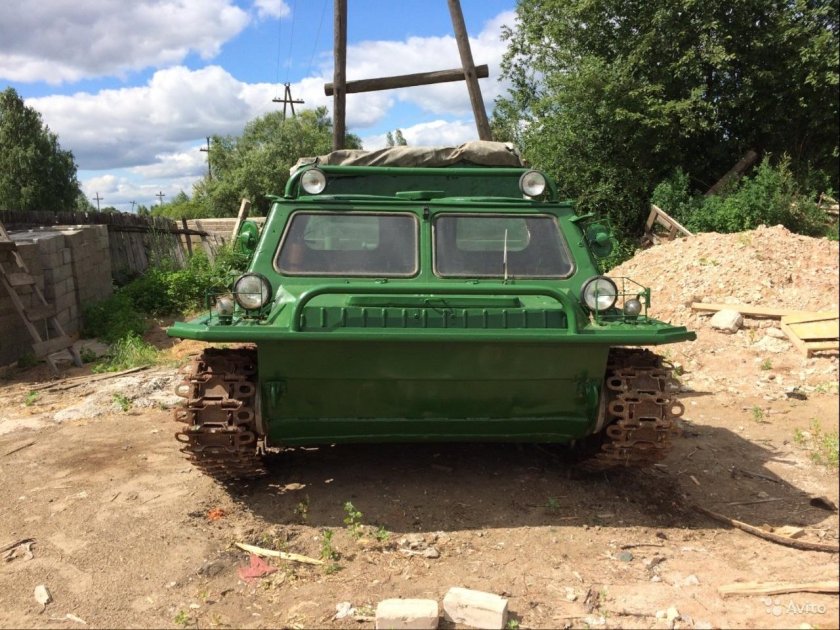 Гусеничный вездеход ГАЗ-71