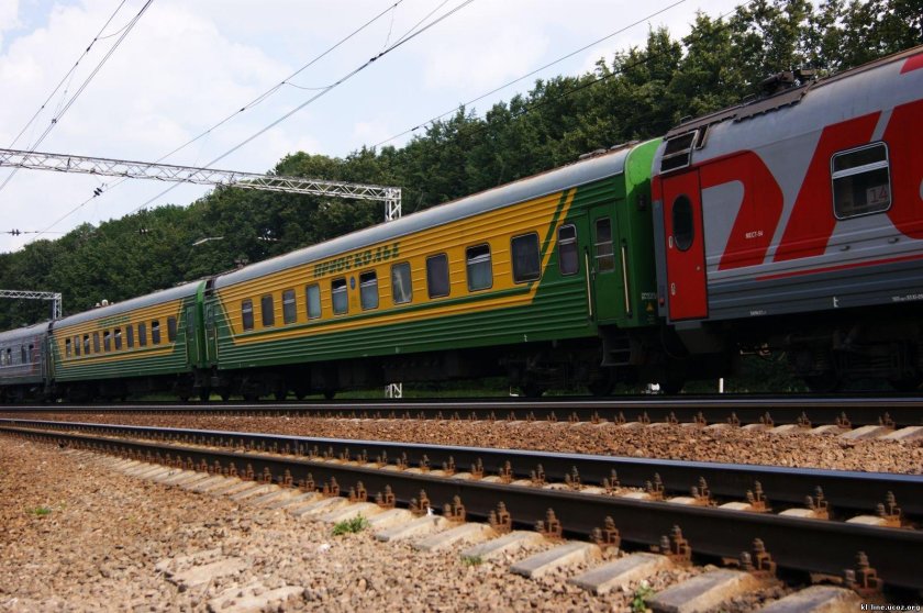 Фирменный поезд Приосколье