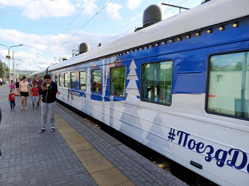 Поезд деда мороза сортавала
