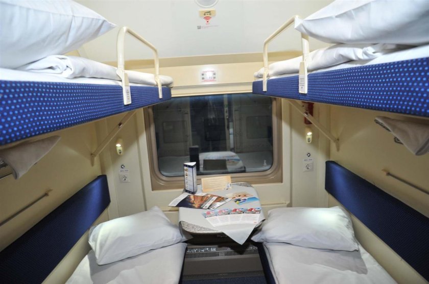 Вагон купе в Северной Пальмире