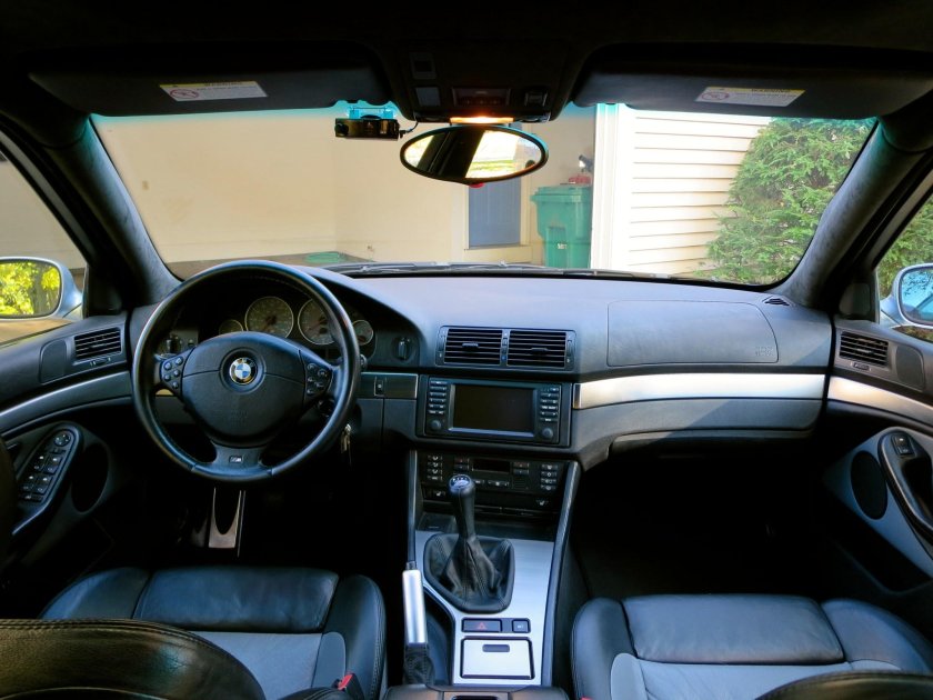 БМВ 520 е39 салон