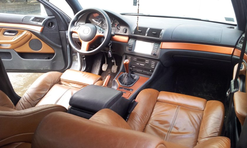 BMW e39 салон