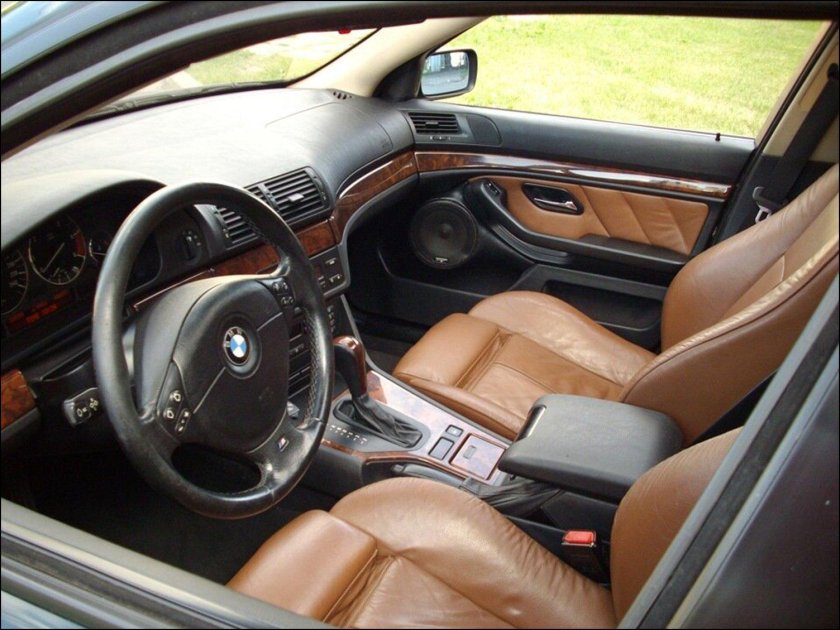 Кожаный салон BMW e39