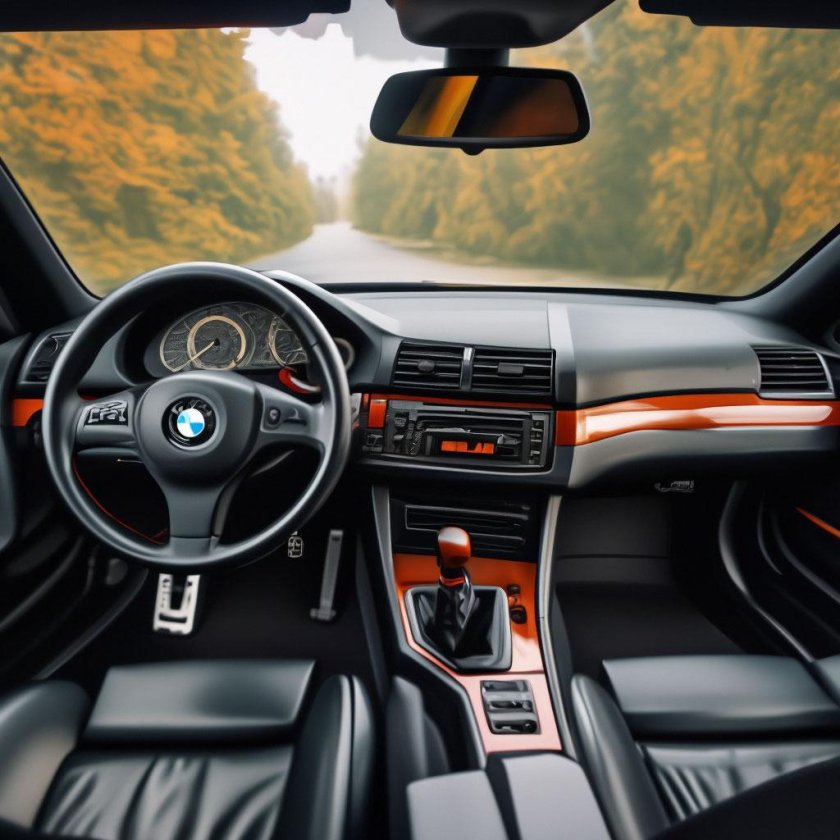 Bmw e46 325 салон