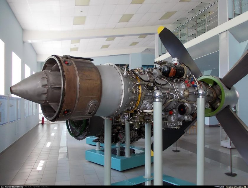 Турбовинтовые двигатели АИ-20