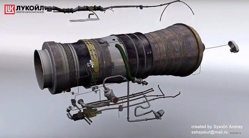 Двигатель авиационный