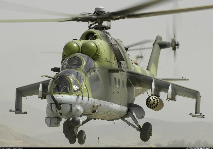 Ударный вертолёт ми-24