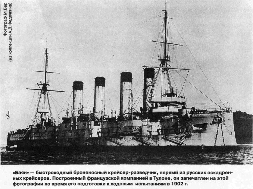 Броненосный крейсер баян 1900