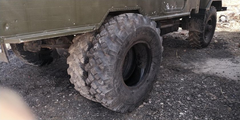 Колеса ЗИЛ 131 на ГАЗ 66